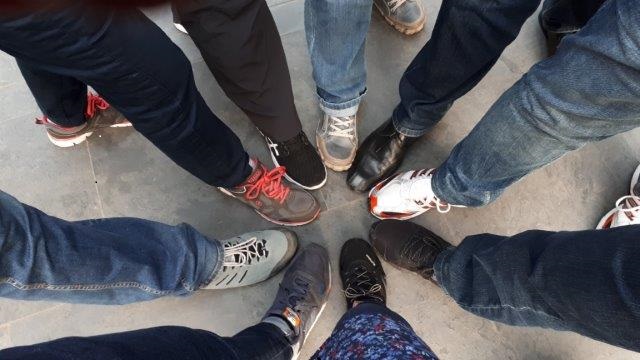 Schuh-Gruppenbild